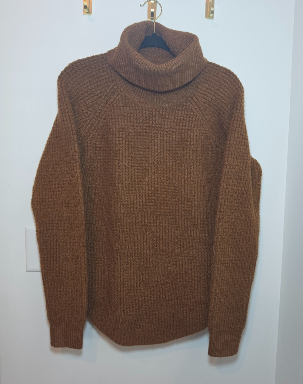 Kuhl Women's Sienna Turtleneck Waffle Knit Sweater Size S